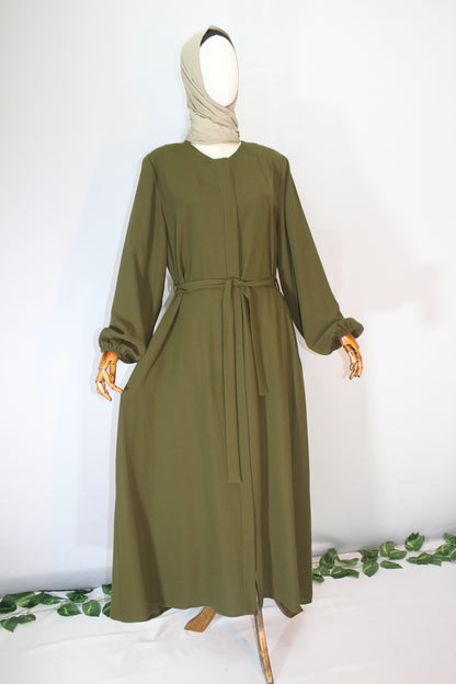 Islamic Women's clothing(Abaya,Simple belt)